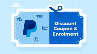 Discount Coupons Paypal Enrolment